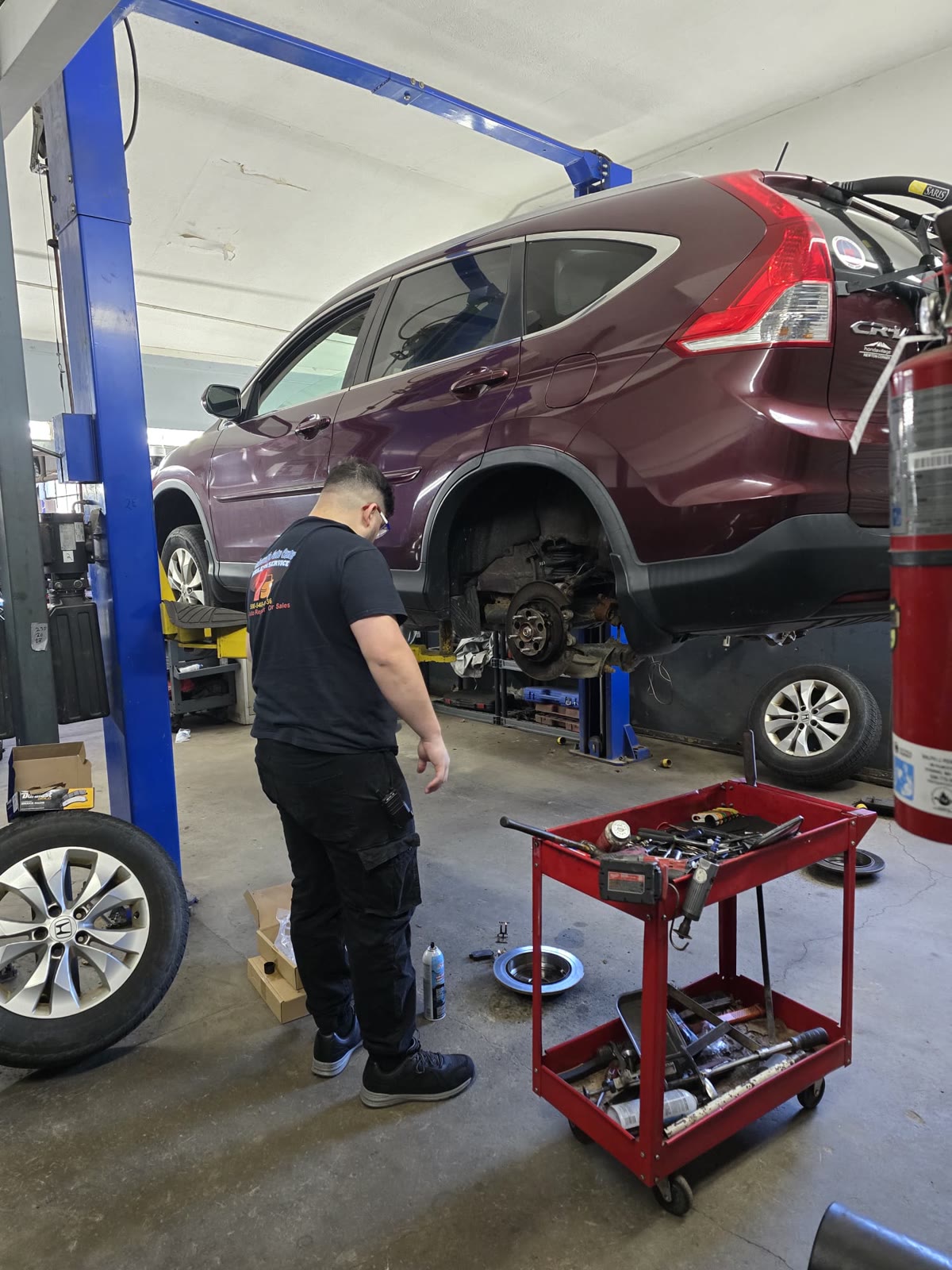 Brake and suspension repair at Falmouth Auto Center